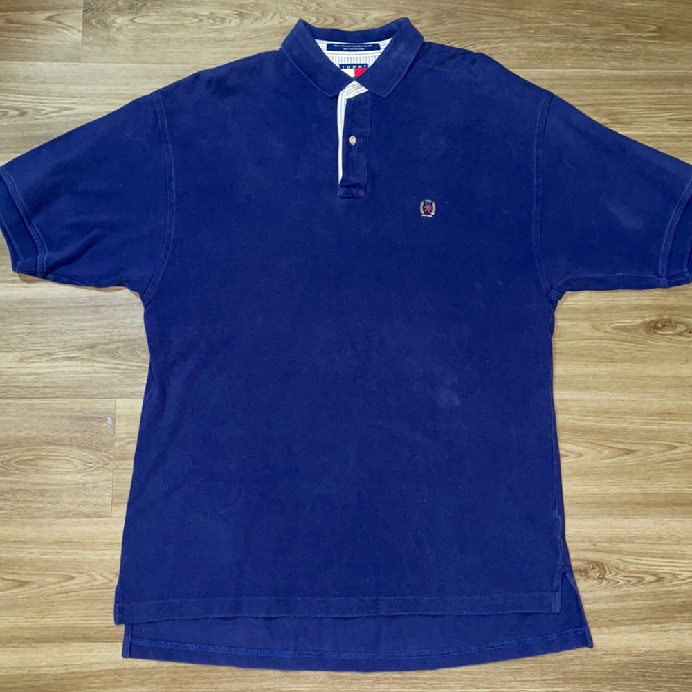 Tommy Hilfiger Navy Blue Polo